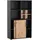 Schildmeyer Aino Aktenschrank 100,1 x 41,0 x 83,6 cm schwarz