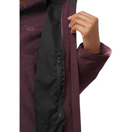 Jack Wolfskin Rotwand 3IN1 JKT W amaranth L
