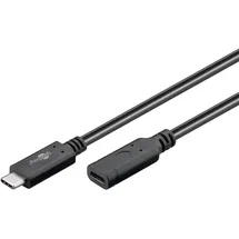 goobay USB-C 1 m Schwarz