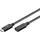 goobay USB-C 1 m Schwarz