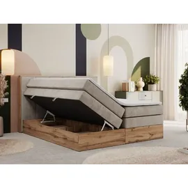 MKS Meble ALBERO 1 KING 140 x 200 cm H3 Beige