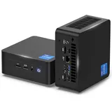 Intel NUC 12 Pro Mini PC, Core i7-1260P (12 Kerne, 16 Threads, bis zu 4,7GHz) Desktop PC Computer, NUC 12 i7 Barebone Mini Computer NUC Unterstützung 8K UHD/WiFi 6E/BT 5.3/Thunderbolt 4/kein RAM&SSD