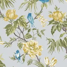 NEXT Birds & Blooms Grau 10mx52cm