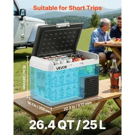 Vevor Kompressor Kühlbox 25 l