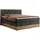 MKS Boxspringbett 160 x 200 cm H4 Dunkelgrau
