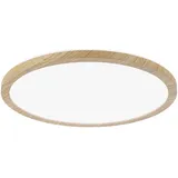 Paulmann LED Deckenleuchte Atria Shine Backlight Holzoptik Ø 29,3cm