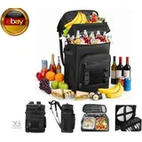Kühlrucksack 30L, Großer Isolierte Kühltasche für Herren und Damen, aus
