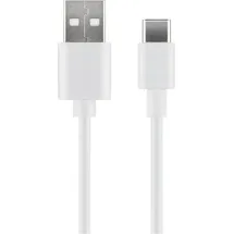MicroConnect Usb3.1cchar2w USB Kabel 2 m, A, C, USB 2.0, 0,48 Gbit/s, Weiß