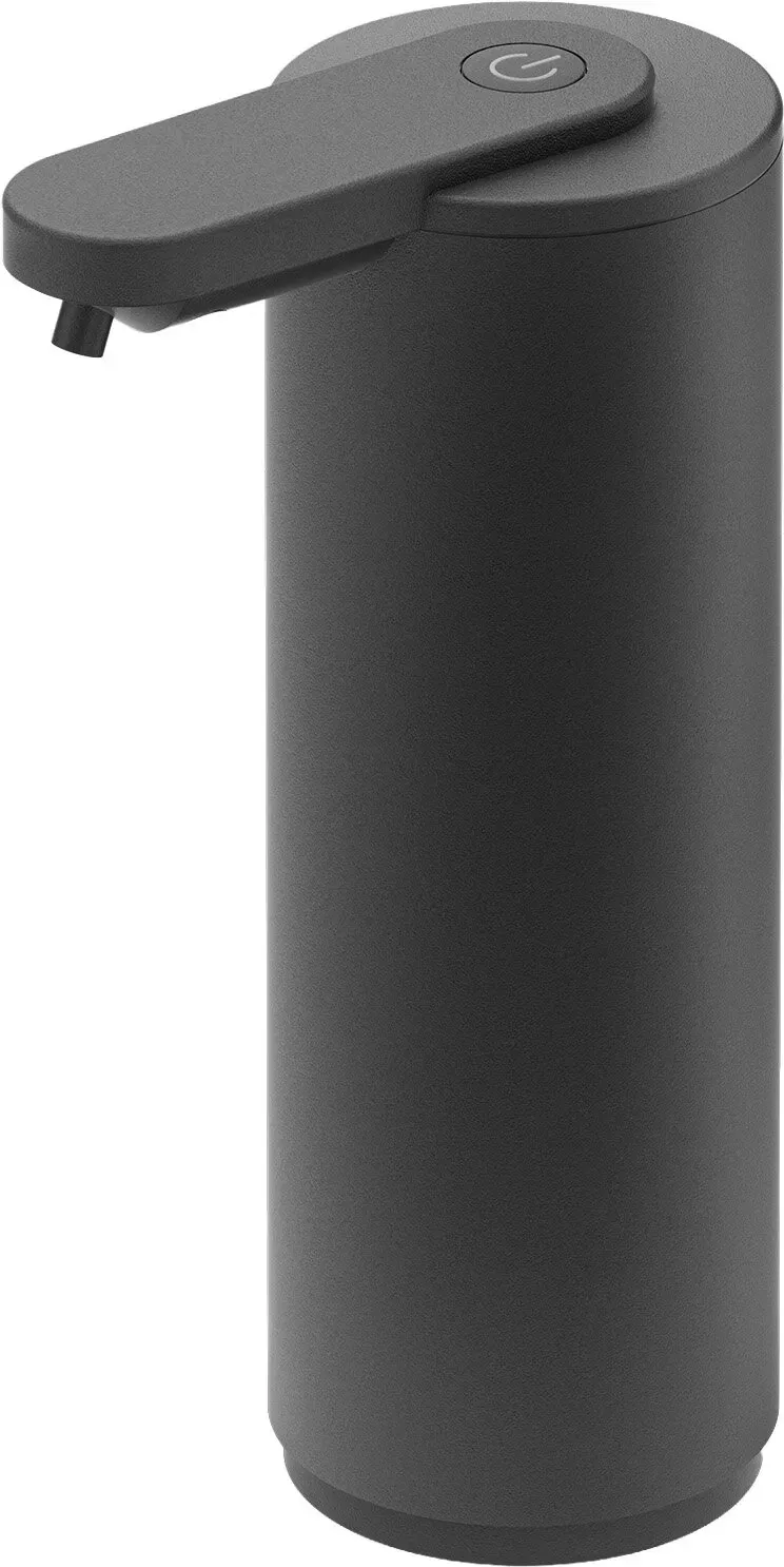ZACK Sensor-Seifenspender, schwarz TERVO - B/H/T ca. 6.30x18.80x6.30
