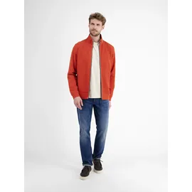 Lerros Sweatjacke in weicher Strukturqualität", - Scandinavian Red - XL,