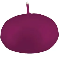 Kopschitz Kerzen Kerzen, XXL Schwimmkerzen Brombeere 5,5 x 8 cm, 8 Stück