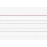 Brunnen Karteikarten A7 liniert weiß 100