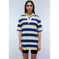 Napapijri Kurzarmshirt "E-ETE SS W STRIPE SA8", Damen, Gr.