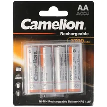 Camelion Akku AA Mignon HR6 1,2V NiMH 2700mAh Aufbewahrungsbox
