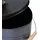 Kamino Flam Ascheeimer oval Metall 24 l mit Deckel Schwarz