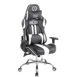 CLP Gaming Bürostuhl Limit XM Kunstleder schwarz/weiß