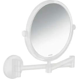 Hansgrohe Rasierspiegel Axor Uni. Circular Wandmontage, mattweiß