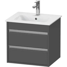 Duravit Ketho Waschtischunterschrank 2 Schubkästen, wandhängend Compact, 6444, -