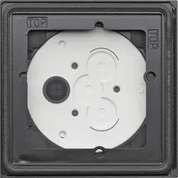 Gira 5501910 AP-Gehäuse 1f System 106 Anthrazit