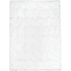Julius Zöllner Steppbedecke Daune 100x135 cm  für Hausstauballergiker geeignet, weiss