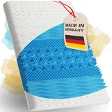 Matratzentopper ErgoFit - Made in Germany Topper 140x200cm mit optimierten 7-Zonen-Komfort - Matratzen Topper 5 cm Hoch - weiches Liegegefühl - Öko-Tex Zertifiziert - Matratzentopper 140x200cm