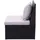 MCW HWC-G16 Loungesessel schwarz