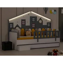 aea Bettrahmen Kinderbett Bett Kinderzimmer Kinderzimmermöbel Helles Holz