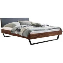 Hasena Massivholzbett Sariano 160 x 200 cm Holz Nussbaum