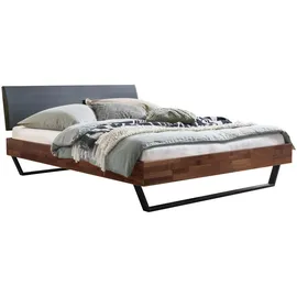 Hasena Massivholzbett Sariano 160 x 200 cm Holz Nussbaum