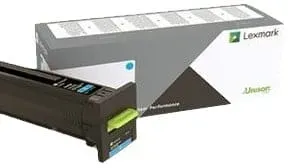 Original Lexmark 82K0U20 Farbe: cyan Kapazität: 55.000 Seiten für CX 860 Serie | 1A Ware