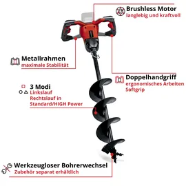 Einhell GP-EA 18/150 Li BL-Solo Akku-Erdbohrer