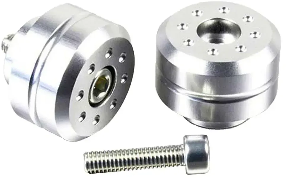 Pro Bolt 10 ́ ́ 35 Mm Triumph Street Triple 675 Rx Abs Lenkerendgewichte - Silver - One Size