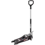 KS TOOLS 161.0372 – Hydraulischer Wagenheber, extra niedrig, Stahl Ultimate, 2T mit Doppelrollen vorne