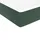 vidaXL Taschenfederkernmatratze Dunkelgrün 100x200x20 cm Samt