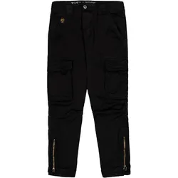 Cargohose ALPHA INDUSTRIES "Alpha Industries Men - Pants Task Force Pant", Herren, Gr. 34, Normalgrößen, schwarz, Obermaterial: 98% Baumwolle, 2% Elastan, Hosen