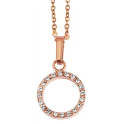 Kette mit Anhänger ADELIA ́S, gold, anker, Halsketten, Damen, unbekannt, Edelstahl