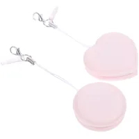 Gatuida 2-teiliger Telefon-bildschirmreiniger Sanfter Linsenwischer Für Brillen Kompakter Schlüsselanhänger-bildschirmschutz Mobiler Wischer Für Kameraobjektive