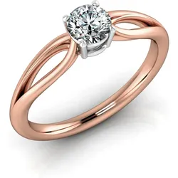 Verlobungsring VR16 750er Rot-/Weiflgold - 1715