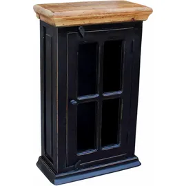 SIT Möbel Hängevitrine Corsica 44 x 20 x 70 cm Schwarz