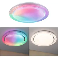 Paulmann LED Deckenleuchte Rainbow mit Regenbogeneffekt RGBW+ 2800lm 230V