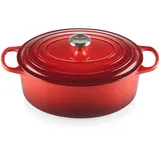 Le Creuset Signature Bräter 31 cm oval kirschrot