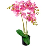 Leaf Design UK Realistische künstliche Orchidee im Topf