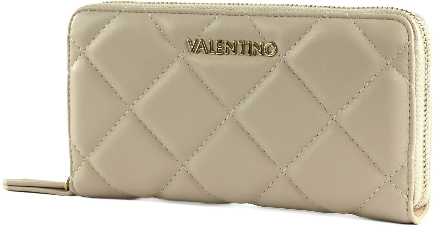 VALENTINO Ocarina VPS3KK155R Geldbörse, Farbe: Ecru, Naturfarben, Talla única, Casual