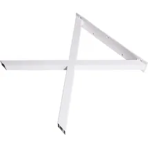 Dieda Tischuntergestell X-Form Weiß 700 mm x 710 mm