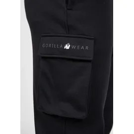 Gorilla Wear Hudson Cargo SweatHose Regular Schwarz S