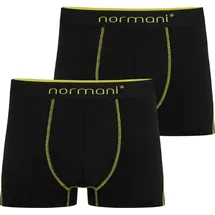 Normani Boxershorts Stanley gelb/schwarz S 2er Pack