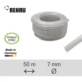 Rehau Getränkeschlauch mit Fadenarmierung 50m ⌀ 7mm zertifiziert