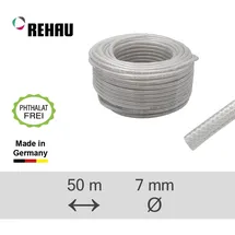 Rehau Getränkeschlauch mit Fadenarmierung 50m ⌀ 7mm zertifiziert