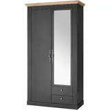 Home Affaire Stauraumschrank »WESTMINSTER«, Breite ca. 108 cm grau