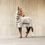SUNRIDE Transportdecke/Fliegendecke für Pferde Dubai 135 cm grau